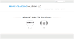 Desktop Screenshot of midwestbarcodesolutions.com
